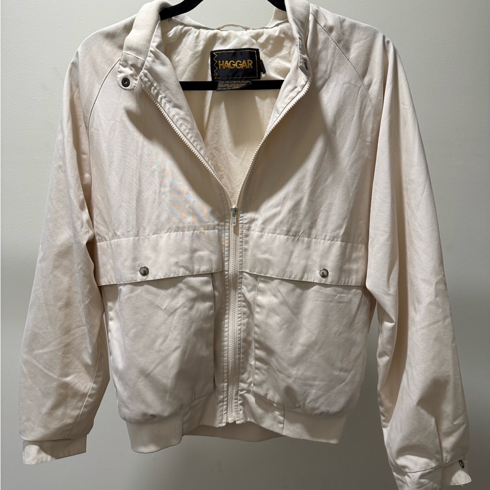 Haggar zip up jacket